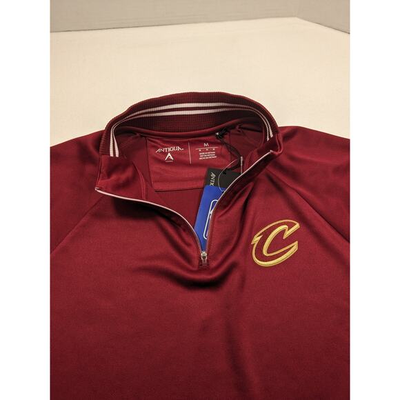 NWT Antigua NBA Cleveland Cavaliers Women's Medium Quarter zip Athletic $109‎ - Picture 7 of 16